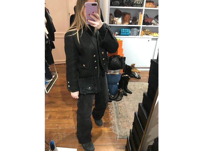 PROENZA SCHOULER Borse T. Camoscio Nero - vista 5