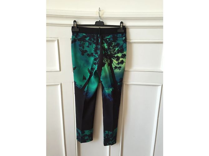 Hose BARBARA BUI T.FR 36 Synthetisch Grün - Ansicht 5