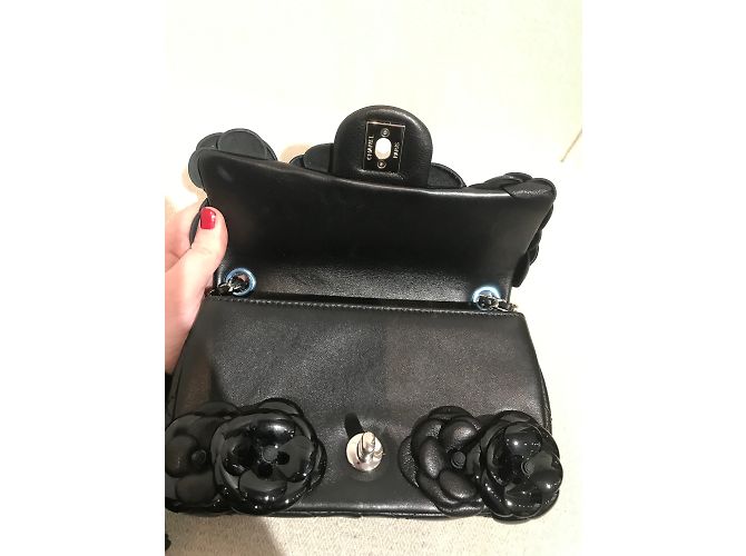 Timeless CHANEL Borse T.  vacchetta Nero - vista 11
