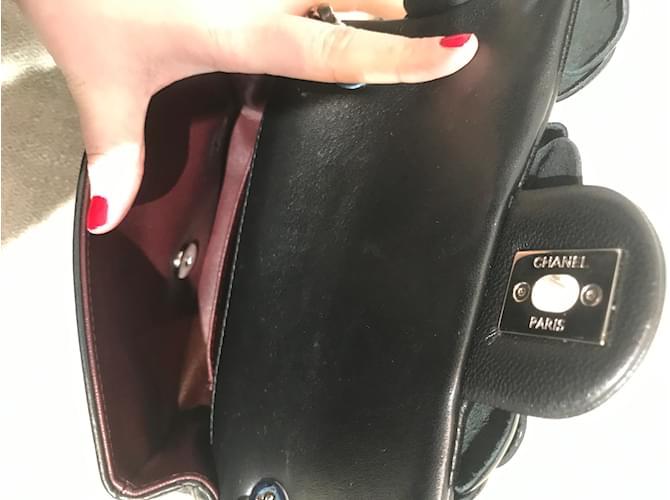 Timeless CHANEL Borse T.  vacchetta Nero - vista 12