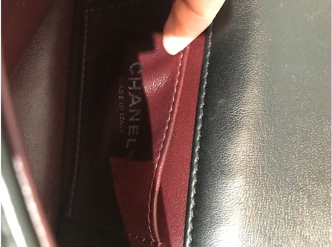 Timeless CHANEL Borse T.  vacchetta Nero - vista 13