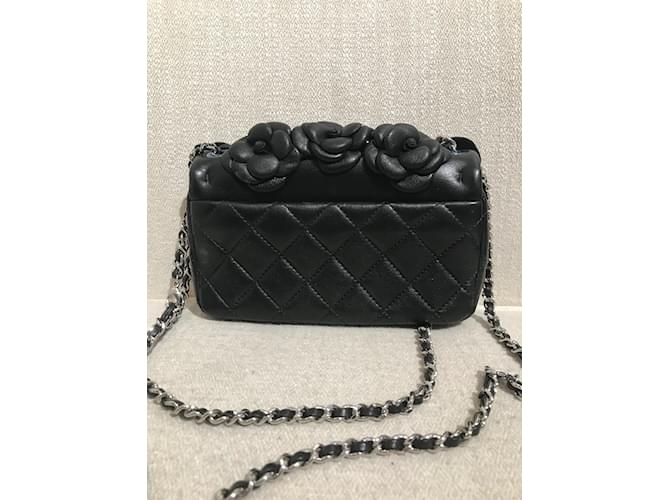 Timeless CHANEL Borse T.  vacchetta Nero - vista 4