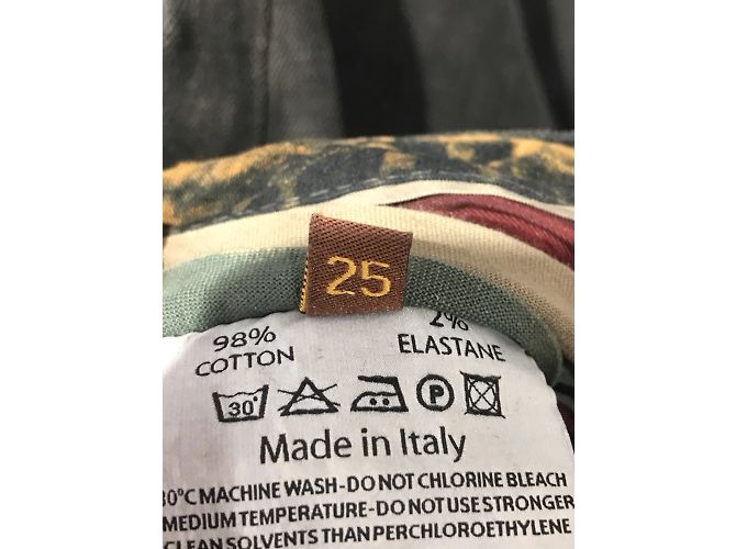 NOTIFY Jeans T.US 25 Cotone Grigio - vista 6