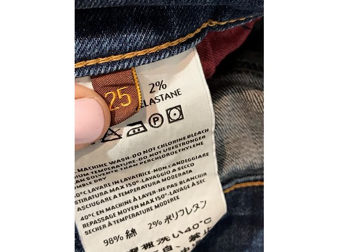 Notify notif Jeans T.US 25 Cotone Blu - vista 5