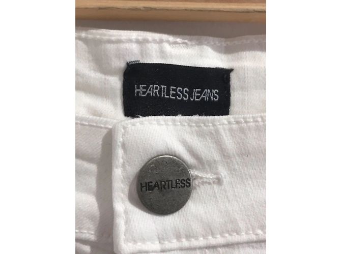 Autre Marque NO FIRMADO / NO FIRMADO Jeans T.US 26 Algodón Blanco - vista 2