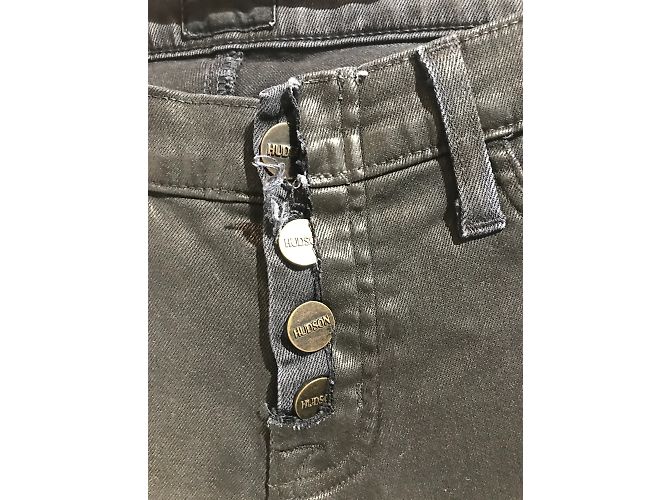HUDSON Jeans T.US 28 Cotone Nero - vista 3