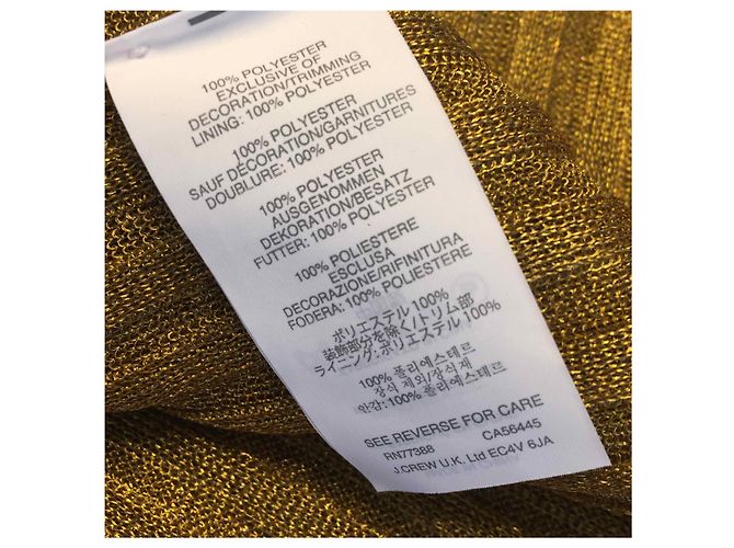 J.CREW Röcke T.International M Polyester Golden - Ansicht 3