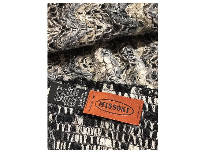 Sciarpe MISSONI T. Lana Grigio - vista 6