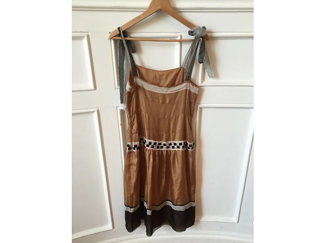 ALBERTA FERRETTI Kleider T.FR 38 Synthetisch Schwarz - Ansicht 5