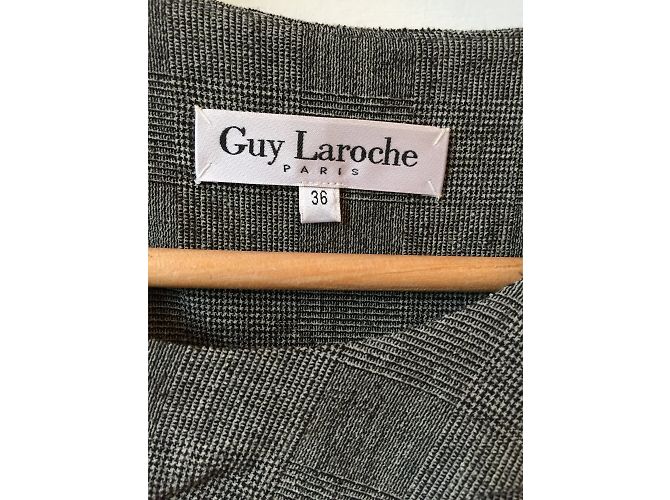GUY LAROCHE Kleider T.FR 36 Wolle Grau - Ansicht 5