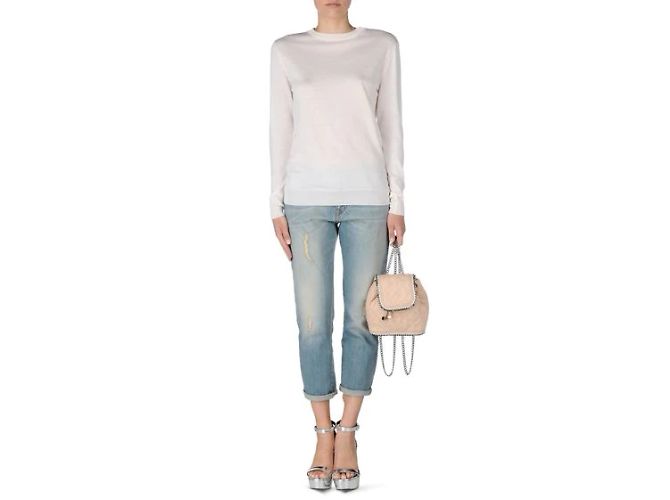 Stella Mc Cartney STELLA MCCARTNEY Borse T. Camoscio Rosa - vista 6
