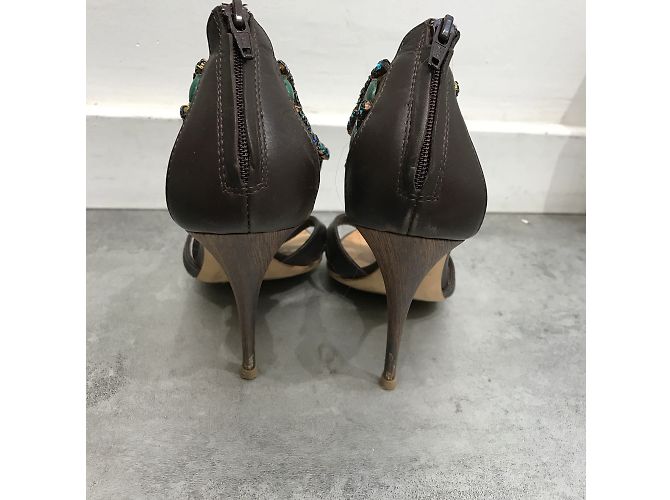 Sandali GIUSEPPE ZANOTTI T.EU 36 Pelle Marrone - vista 3