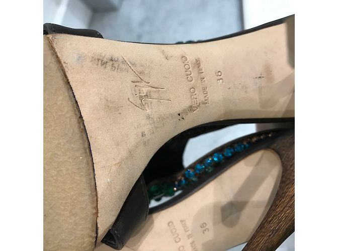 Sandali GIUSEPPE ZANOTTI T.EU 36 Pelle Marrone - vista 5