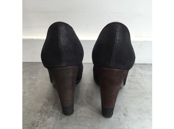 CHANEL Absätze T.EU 37 Leder Schwarz - Ansicht 4