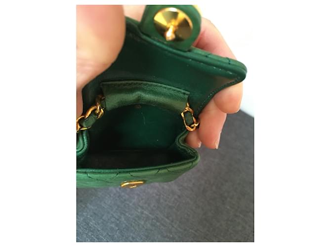 Chanel Micro bolsa para cinturón Verde - vista 4