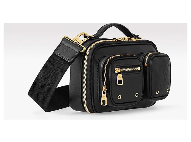 Louis Vuitton Borsa LV Utility nuova in pelle nera Nero - vista 2
