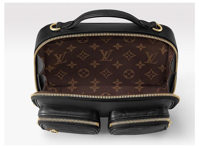 Louis Vuitton Borsa LV Utility nuova in pelle nera Nero - vista 3