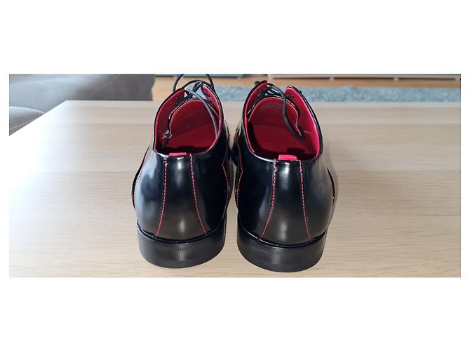 Hugo Boss Derby Dressapp_Derb Bord Nero - vista 4