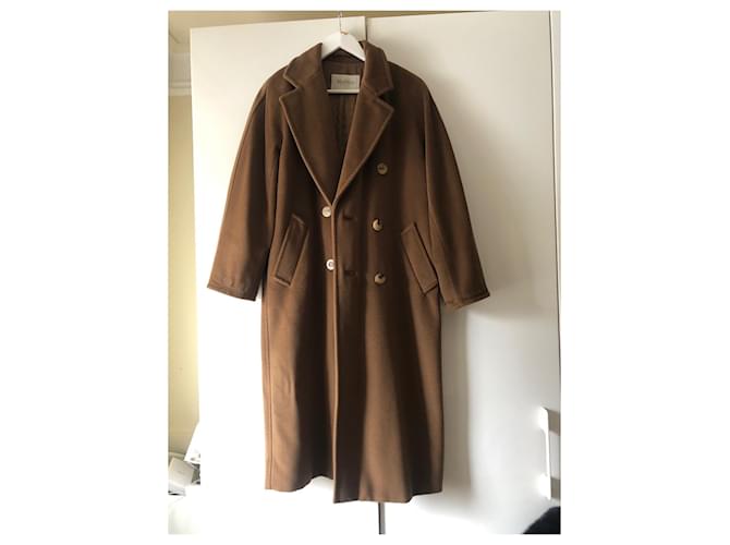 abrigo con icono de Max Mara 101801 Castaño - vista 2