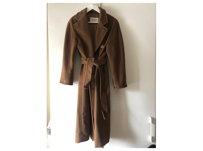 abrigo con icono de Max Mara 101801 Castaño - vista 3