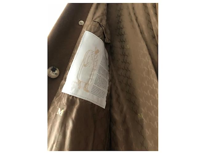 abrigo con icono de Max Mara 101801 Castaño - vista 5
