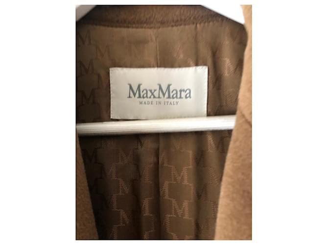 abrigo con icono de Max Mara 101801 Castaño - vista 6