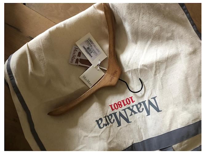 abrigo con icono de Max Mara 101801 Castaño - vista 8