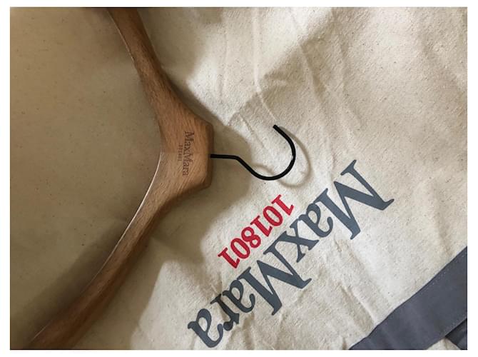 abrigo con icono de Max Mara 101801 Castaño - vista 9