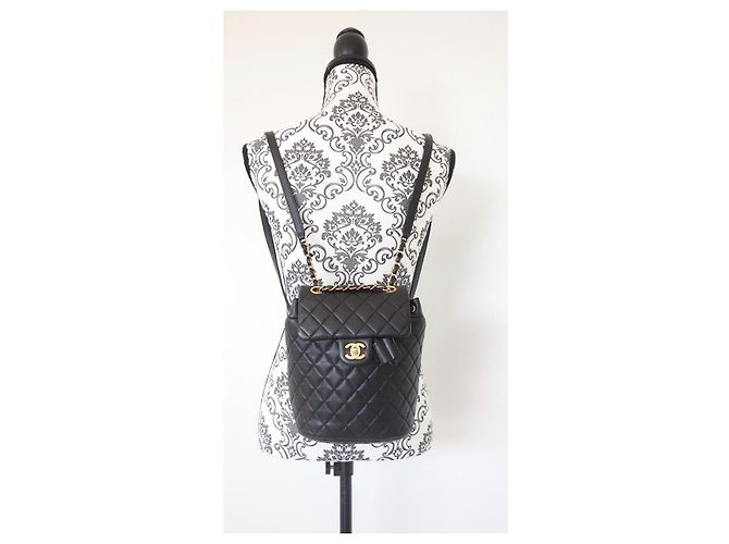 Piccolo zaino Chanel Nero - vista 4
