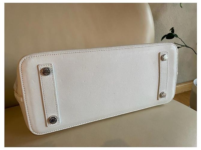 Borsa Louis Vuitton Transparency Lockit East West Bianco - vista 6