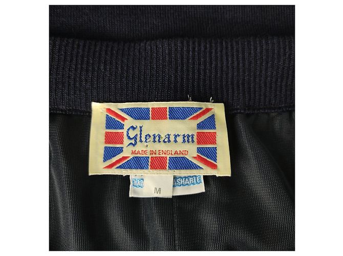 Autre Marque Falda midi de pura lana virgen Talla M Azul - vista 5