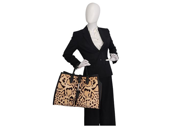 Borsa Gucci Shopper Jackie maculata - vista 7