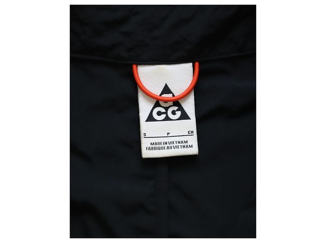 Giacca camicia Nikelab ACG in nylon nero - vista 4
