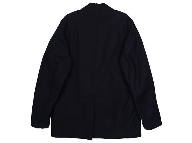 Giacca monopetto Acne Studios in cotone blu navy - vista 2