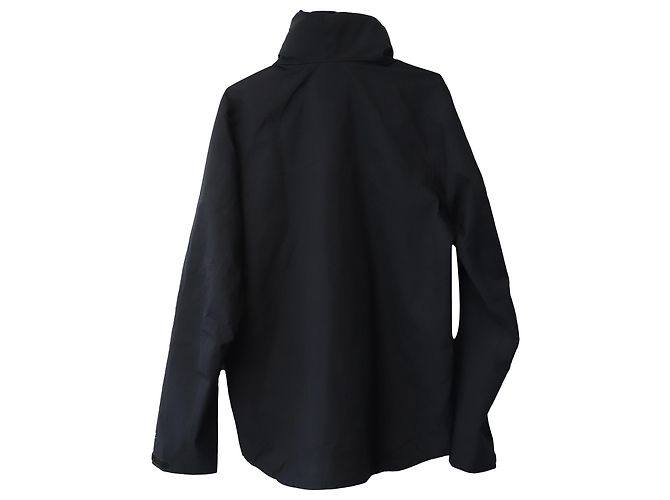 Nike High Neck Windjacke aus schwarzem Polyester - Ansicht 2