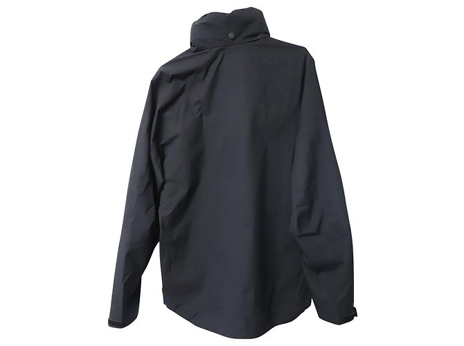 Nike High Neck Windjacke aus schwarzem Polyester - Ansicht 4