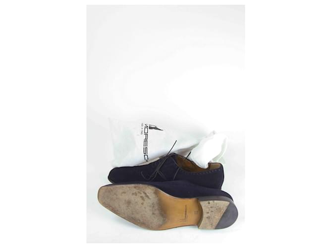 Moreschi derbies 44 Blu - vista 5