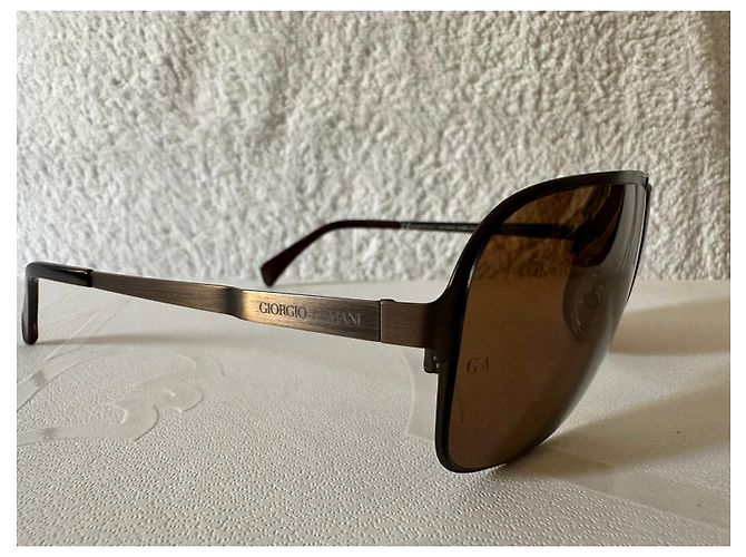 Giorgio Armani Gafas de sol metal bronce - vista 4