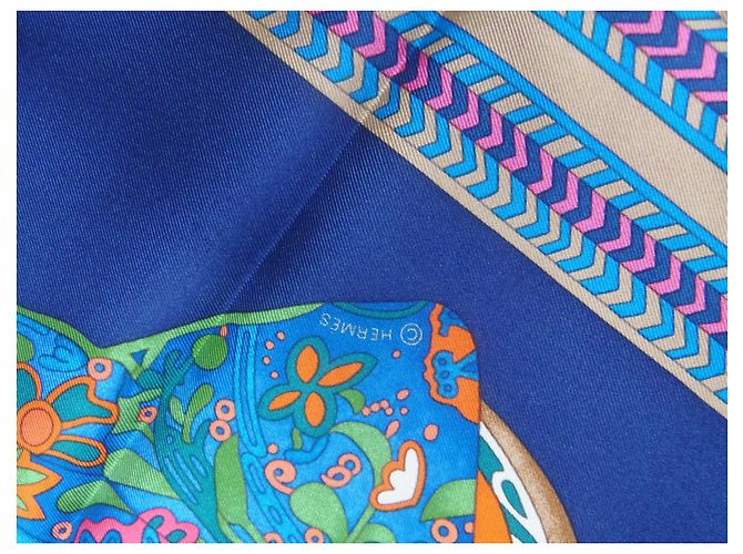Hermès STEPPE DA SELLA Multicolore - vista 4