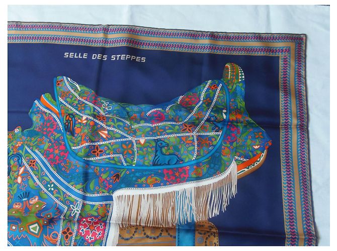 Hermès STEPPE DA SELLA Multicolore - vista 7