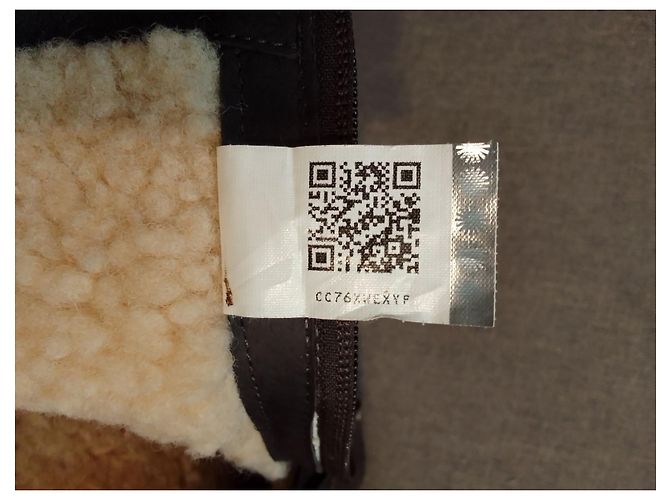 Ugg GERSHWIN wasserdichte Lammfellstiefel aus braunem Leder mit Reißverschluss - Ansicht 8