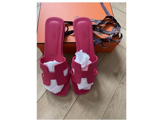 Hermès Sandalen Pink - Ansicht 2