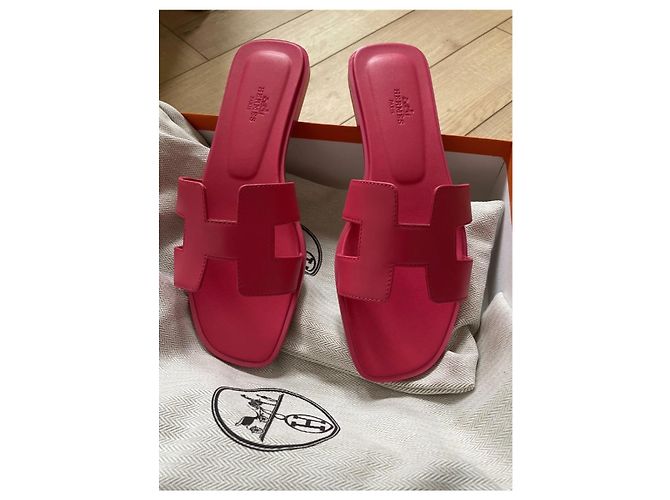 Hermès Sandalen Pink - Ansicht 3