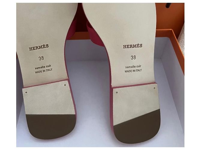 Hermès Sandalen Pink - Ansicht 4