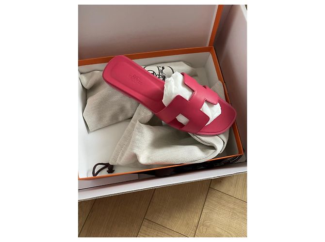 Hermès Sandalen Pink - Ansicht 5