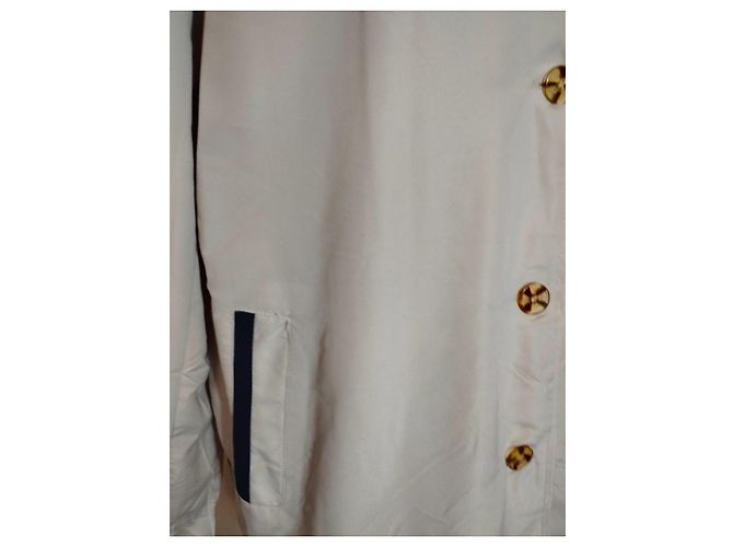 PIERRE BALMAIN LANGE SAND-TRENCHJACKE TL ODER T 42/44/46 Beige - Ansicht 12