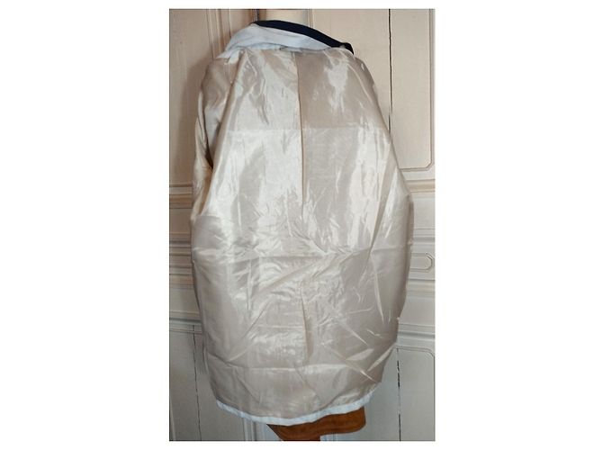 PIERRE BALMAIN LANGE SAND-TRENCHJACKE TL ODER T 42/44/46 Beige - Ansicht 8