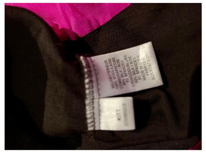 Diane Von Furstenberg DvF Vintage Kitt Kleid Pink Schokolade - Ansicht 6