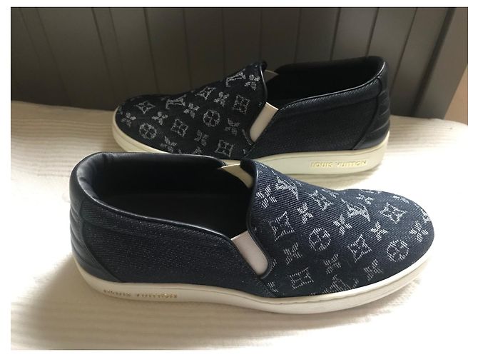 Louis Vuitton Espadrilles Navy blue - view 3