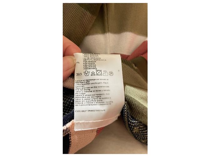 Autre Marque Devernois Pullover Mehrfarbig Wolle Viscose Mehrfarben - Ansicht 5
